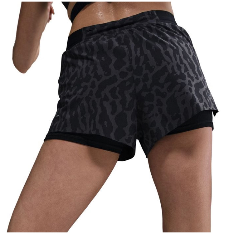 Шорты Nike W NK SWFT NVLT DF MR 2N1 3 SH M Черный Женский photo 2