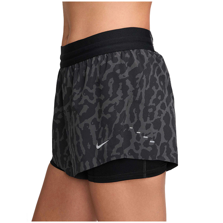 Шорты Nike W NK SWFT NVLT DF MR 2N1 3 SH M Черный Женский photo 4