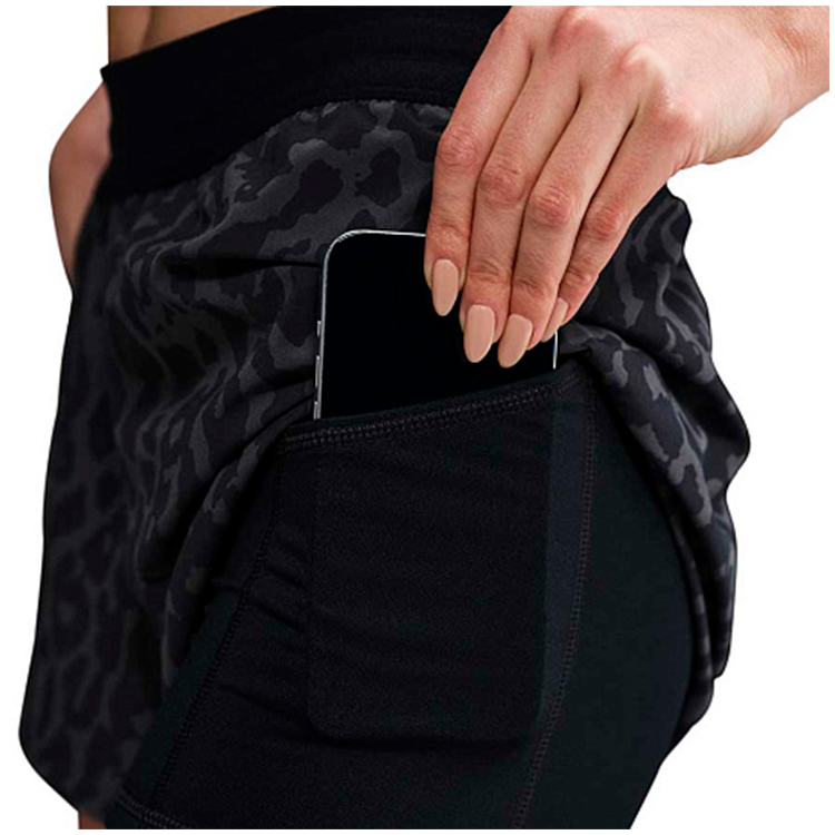Шорты Nike W NK SWFT NVLT DF MR 2N1 3 SH M Черный Женский photo 5