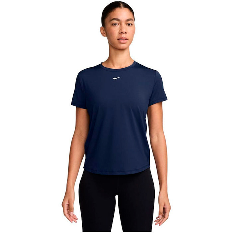 Tricou Nike W NK ONE CLASSIC DF SS TOP WT L Albastru Femei photo 1