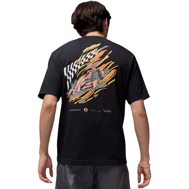 Tricou bărbătesc Nike M J NC PRIX SS CREW S Negru photo 3