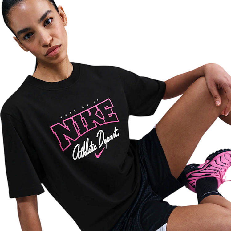 Tricou Nike W NSW SS TEE B2S OC S Negru Femei photo 2