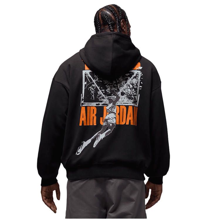 Hanorac pt bărbați Nike M J BRK OVS SBB HD LB S Negru photo 2