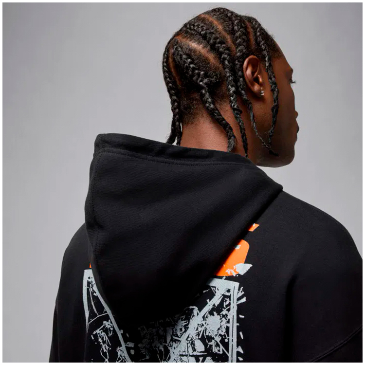 Hanorac pt bărbați Nike M J BRK OVS SBB HD LB S Negru photo 5