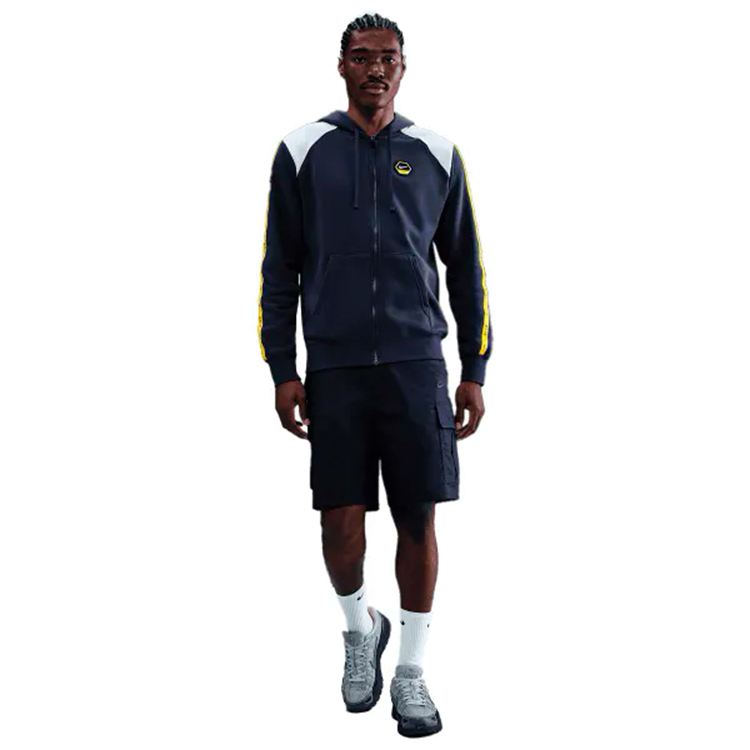 Hanorac pt bărbați Nike M NSW CS HOODY FLC BB XL Albastru photo 4