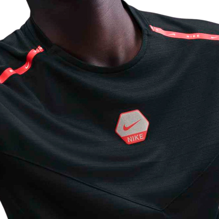 Tricou bărbătesc Nike M NSW CS RUN TEE M Negru photo 2