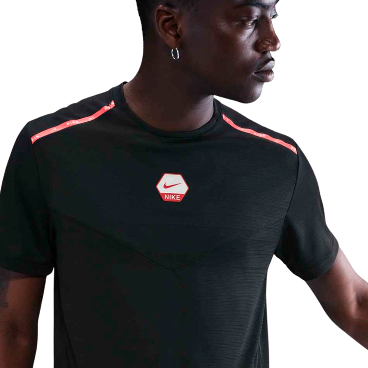 Tricou bărbătesc Nike M NSW CS RUN TEE M Negru photo 4
