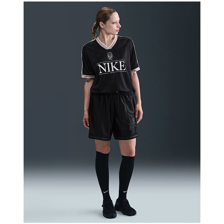 Tricou Nike W NSW V NECK JERSEY S Negru Femei photo 5