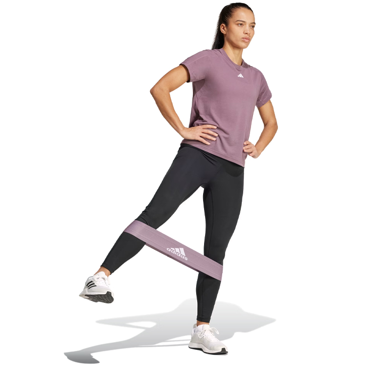 Tricou Adidas TR-ES CREW T / Femei / XXS / Liliac photo 2