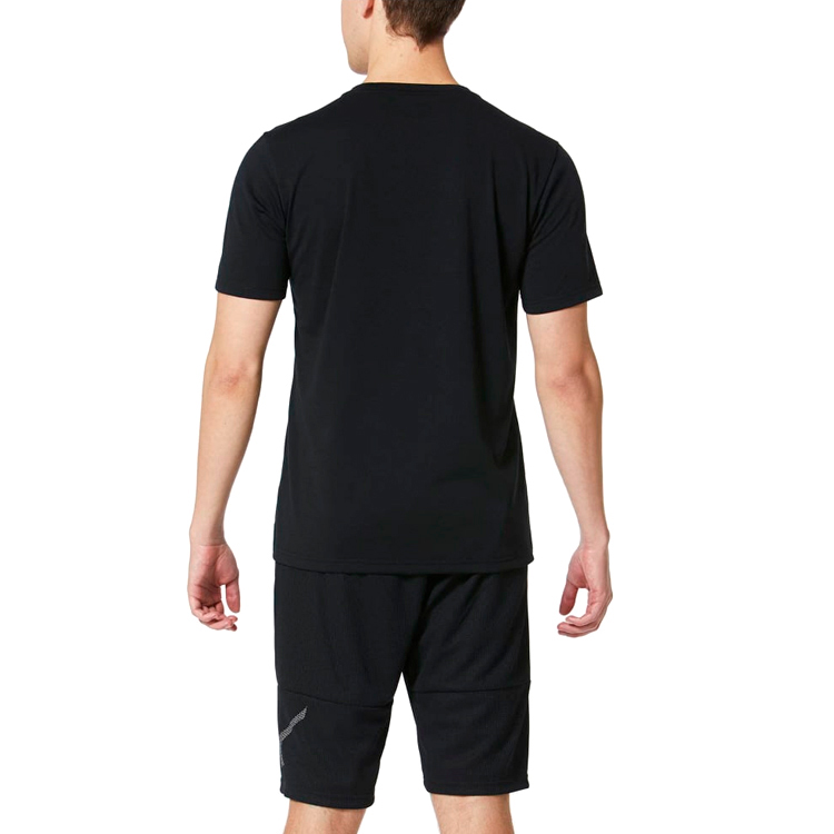 Футболка мужская Mizuno Drylite Tee Mens XXL Чёрный photo 3