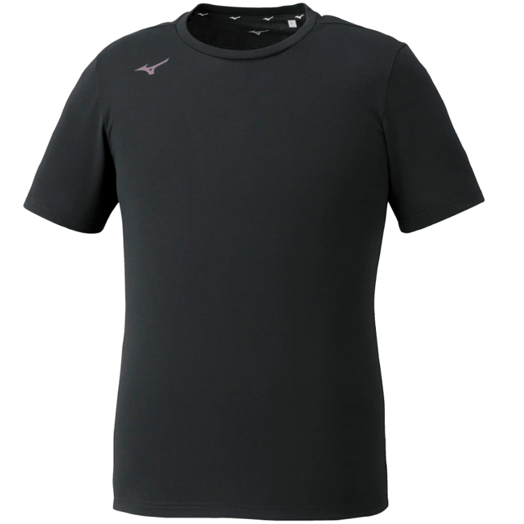 Футболка мужская Mizuno Drylite Tee Mens XXL Чёрный photo 4