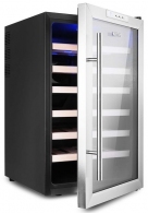 Frigider de vin Kitfort  KT-2410, 28 sticle sticle, 72.6 cm, B, Inox thumbnav 2