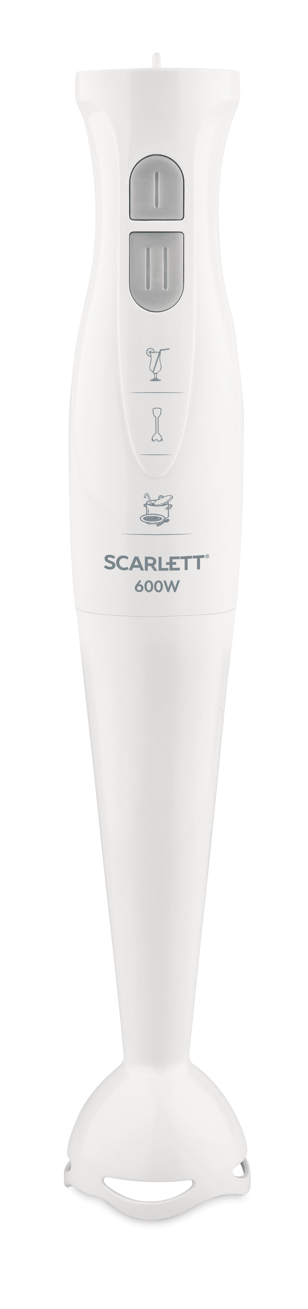 Blender Scarlett SC-HB42S10, 6 W, 2 trepte viteza, Alb photo 1 Blender Scarlett SC-HB42S10, 6 W, 2 trepte viteza, Alb photo 1