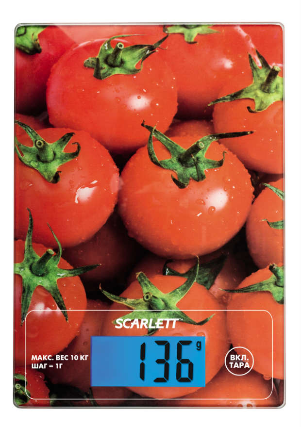 Cintar p/u bucatarie Scarlett SC-KS57P10, 10 kg, Rosu photo 1