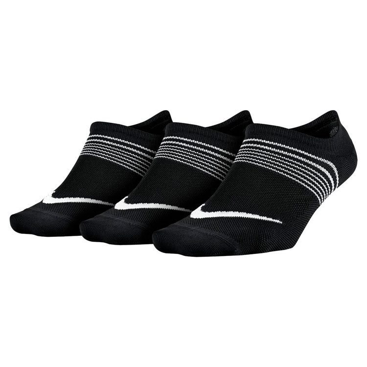 Носки Nike W EVERYDAY PLUS LTWT FOOT 3PR Черный/Белый photo 2