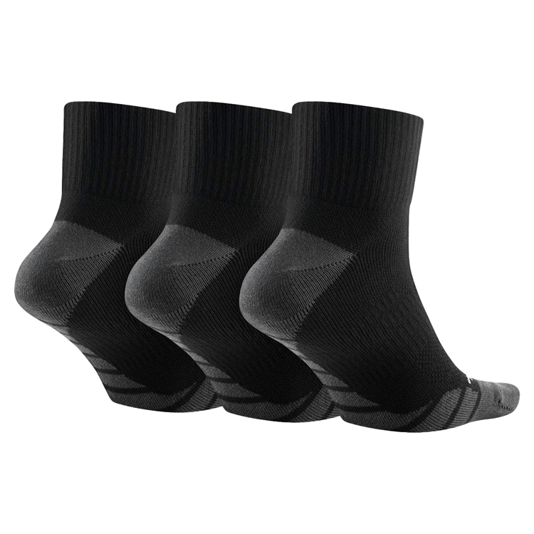 Носки Унисекс Nike U NK DRY LTWT QTR 3PR L Черный photo 2