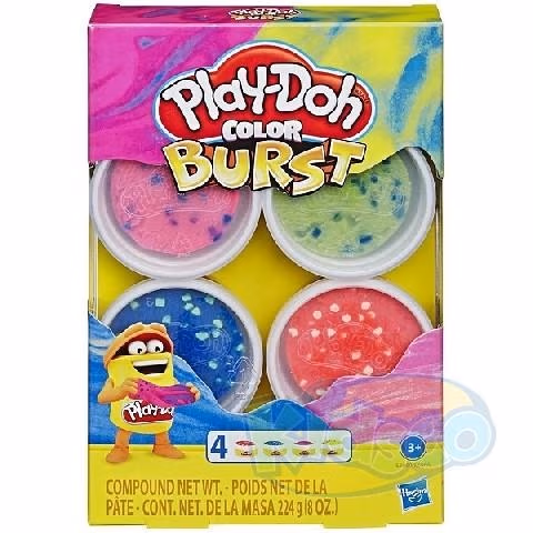 Play-Doh E6966 Color Burst Ast
