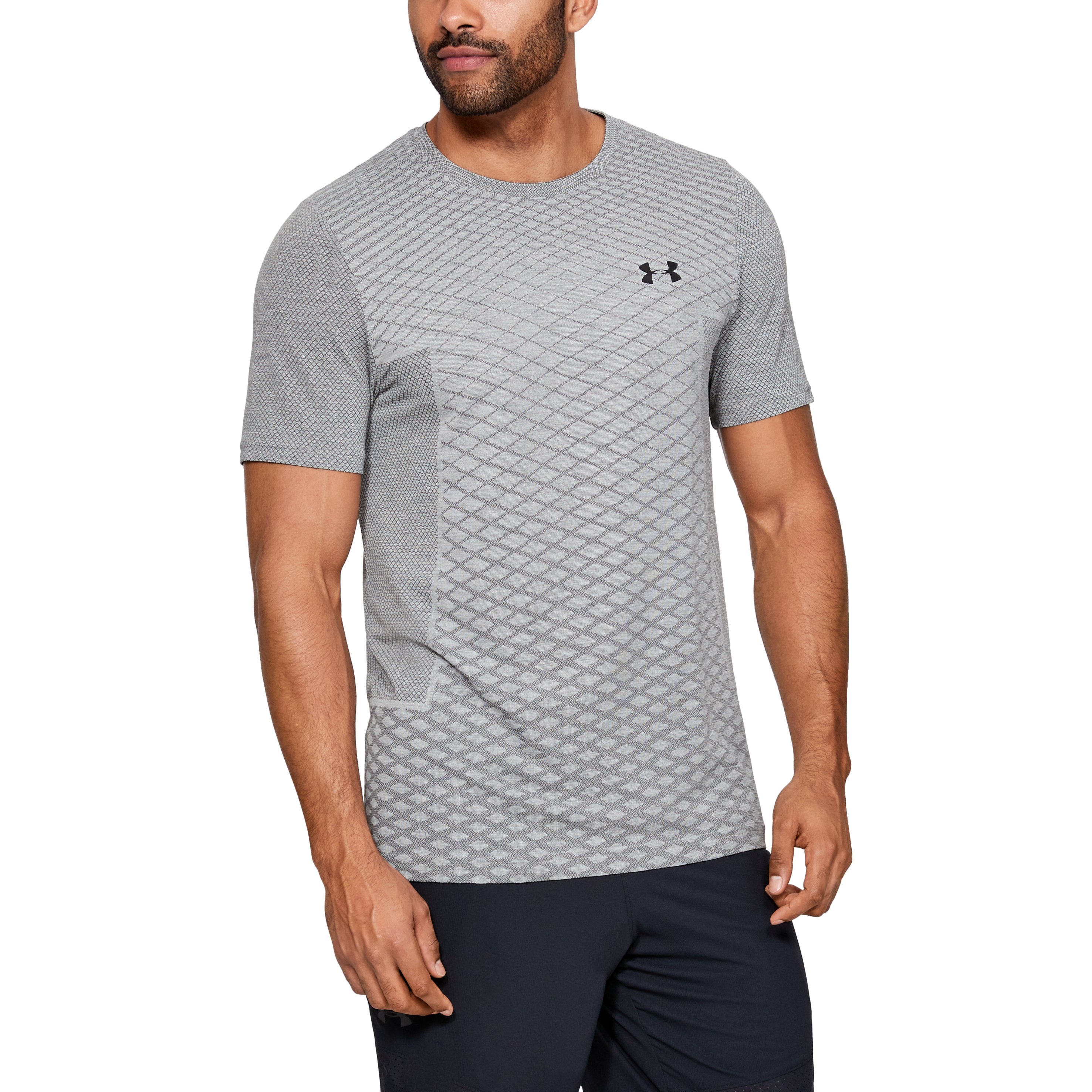 Tricou bărbătesc Under Armour Vanish Seamless SS Novelty LG Gri photo 2