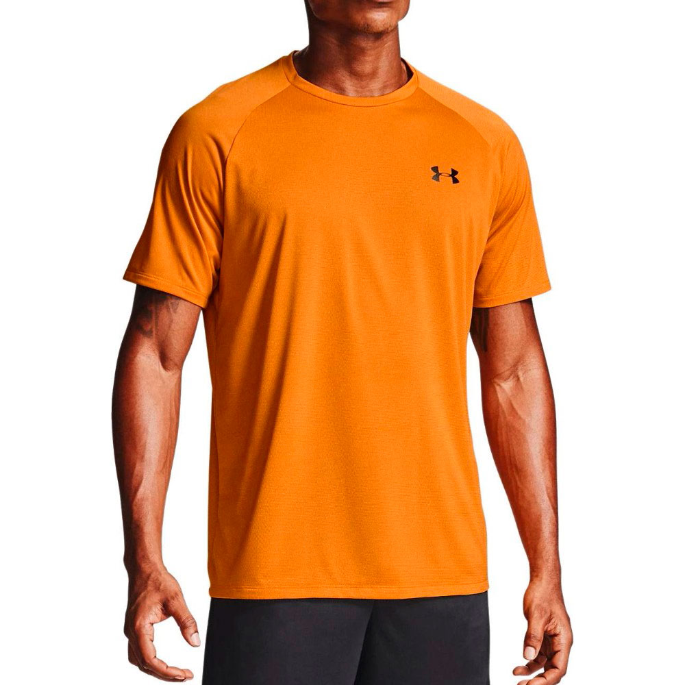 Футболка мужская Under Armour UA Tech 2.0 SS Tee Novelty L Оранжевый photo 2