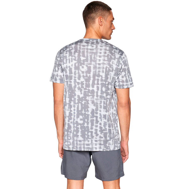 Tricou bărbătesc Under Armour UA LAUNCH PRINTED SS L Gri photo 5