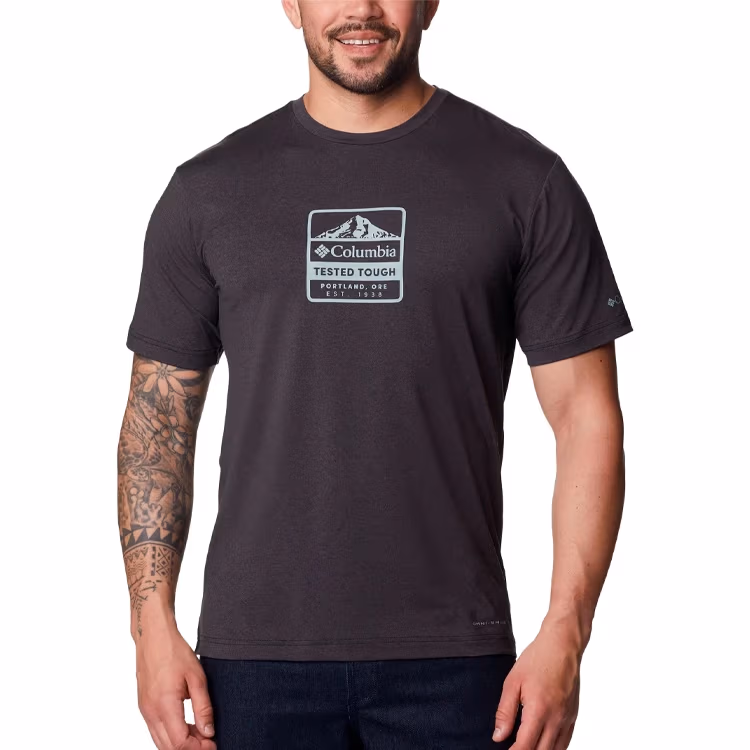 Tricou Columbia Tech Trail Front Graphic SS Tee