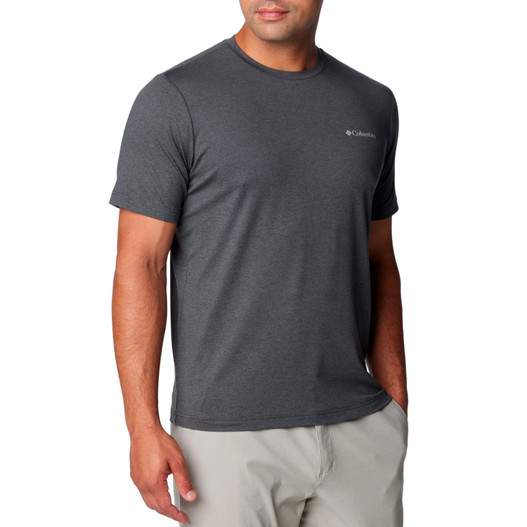 Футболка мужская Columbia Tech Trail Crew Neck II S Серый photo 2