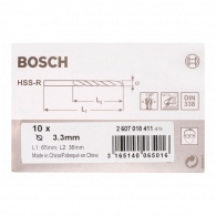 Burghiu Irwin HSS 3,3x36x65, 2607018411 thumbnav 2
