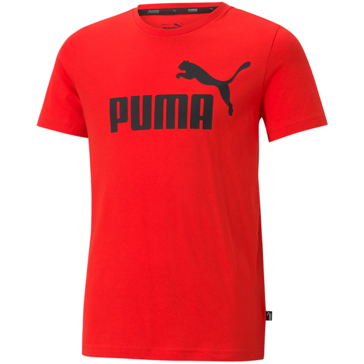Футболка Puma ESS Logo Tee B / Унисекс / 116 / Красный photo 1 Футболка Puma ESS Logo Tee B / Унисекс / 116 / Красный photo 1