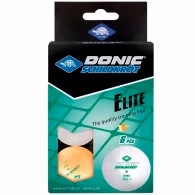 Set mingi tenis de masa 6 buc Donic Elite 1 Star 40+