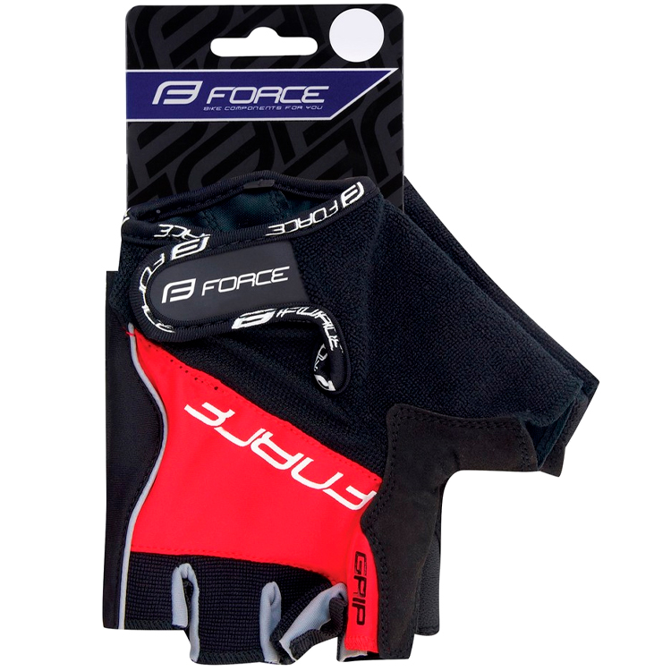 Manusi pentru bicicleta Force GRIP Rosu 90511 photo 2