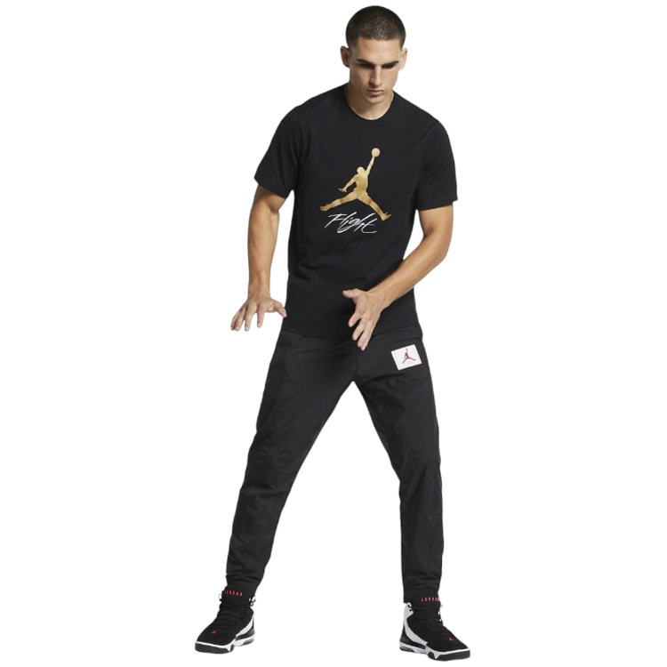 Футболка мужская Nike JUMPMAN FLIGHT HBR TEE S Черный photo 2