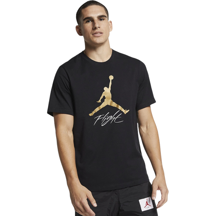 Футболка мужская Nike JUMPMAN FLIGHT HBR TEE S Черный photo 3