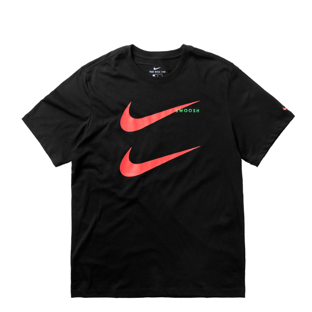 Футболка мужская Nike M NSW SS TEE SWOOSH PK 2 L Черный photo 1