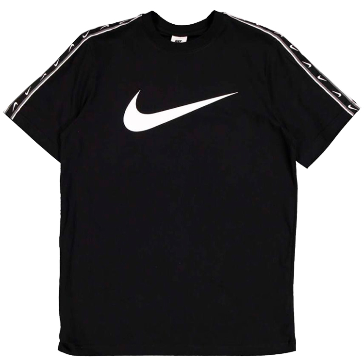 Tricou bărbătesc Nike M NSW REPEAT SW SS TEE XL Negru photo 1
