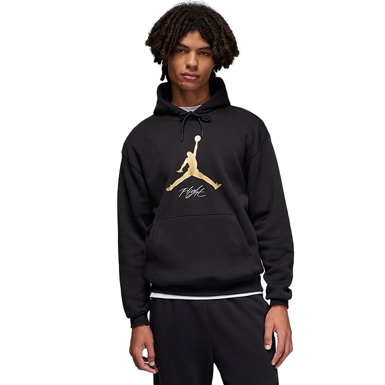 Hanorac pt bărbați Nike M J ESS FLC BASELINE HOODIE M Negru photo 2