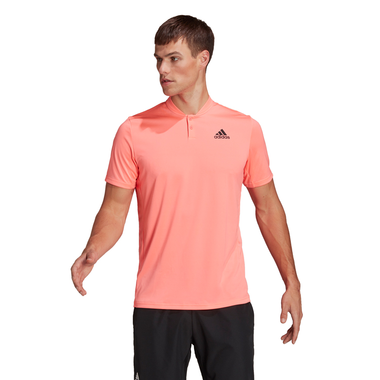  Polo pt bărbați Adidas CLUB HENLEY XL Roz  photo 4
