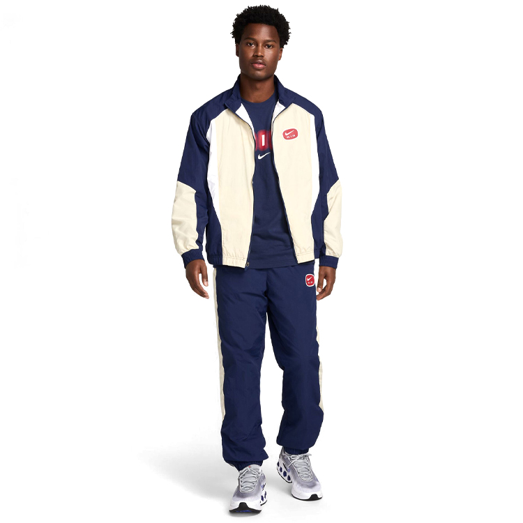 Hanorac pt bărbați Nike M NSW SW AIR TRACKTOP WV XL Albastru photo 5