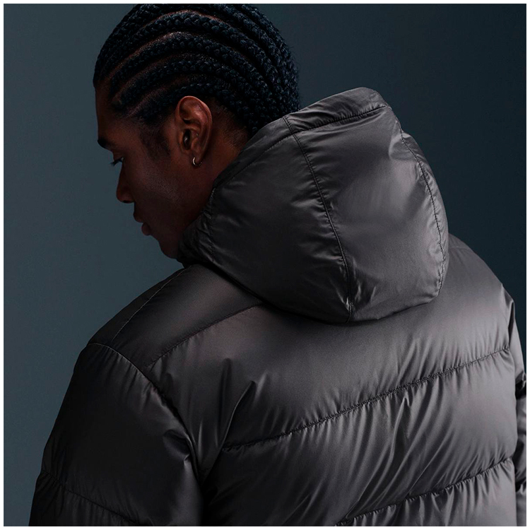 Куртка мужская Nike M NK WINDRUNNER STMNT DWN JKT M Черный photo 5