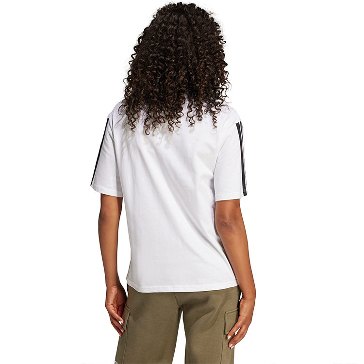 Футболка Adidas W 3S SJ BF T XL Белый Женский photo 3