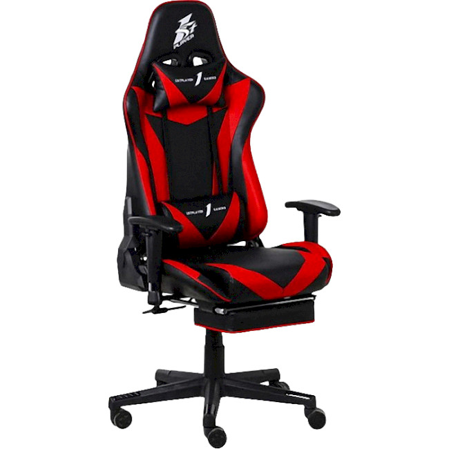 Fotoliu Gaming Chair 1STPLAYER FK3/ 160kg/  2D armrest/ Black/Red photo 1