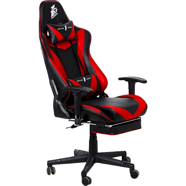 Fotoliu Gaming Chair 1STPLAYER FK3/ 160kg/  2D armrest/ Black/Red photo 2