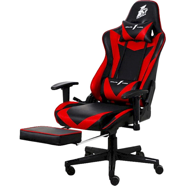 Fotoliu Gaming Chair 1STPLAYER FK3/ 160kg/  2D armrest/ Black/Red photo 4