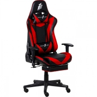 Fotoliu Gaming Chair 1STPLAYER FK3/ 160kg/  2D armrest/ Black/Red thumbnav 1