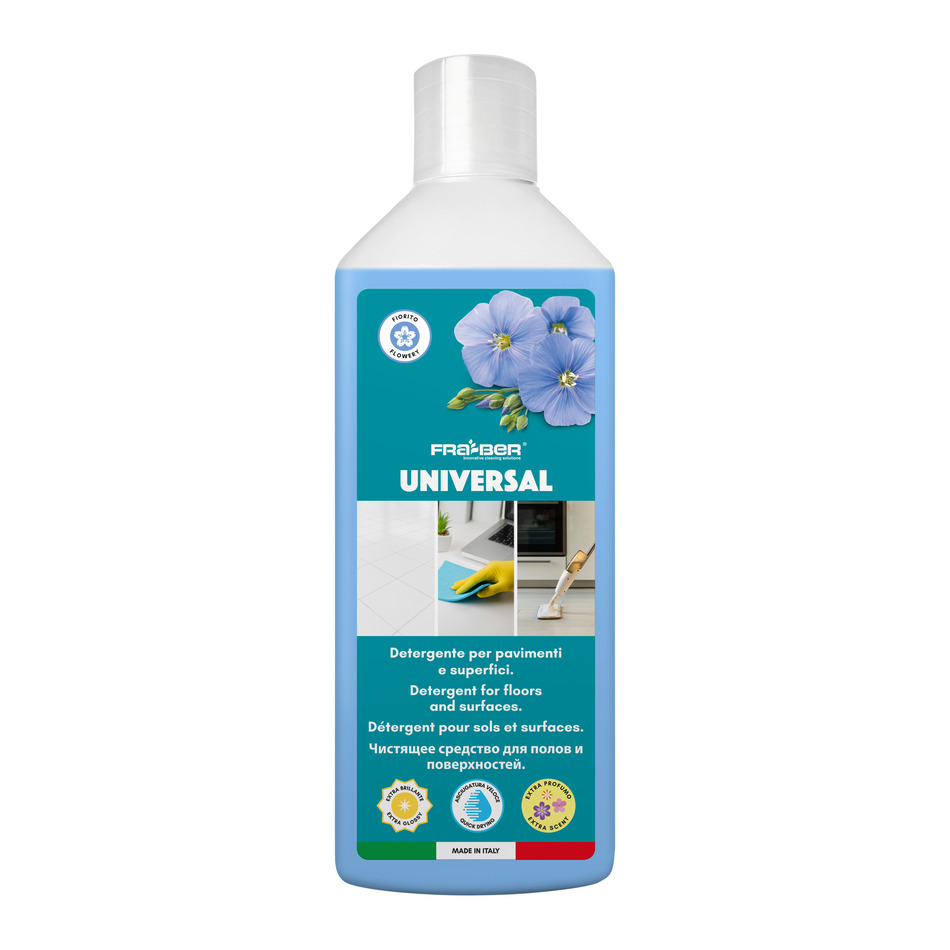 Detergent pentru pardosele si suprafete FLOWERY 1L photo 1 Detergent pentru pardosele si suprafete FLOWERY 1L photo 1