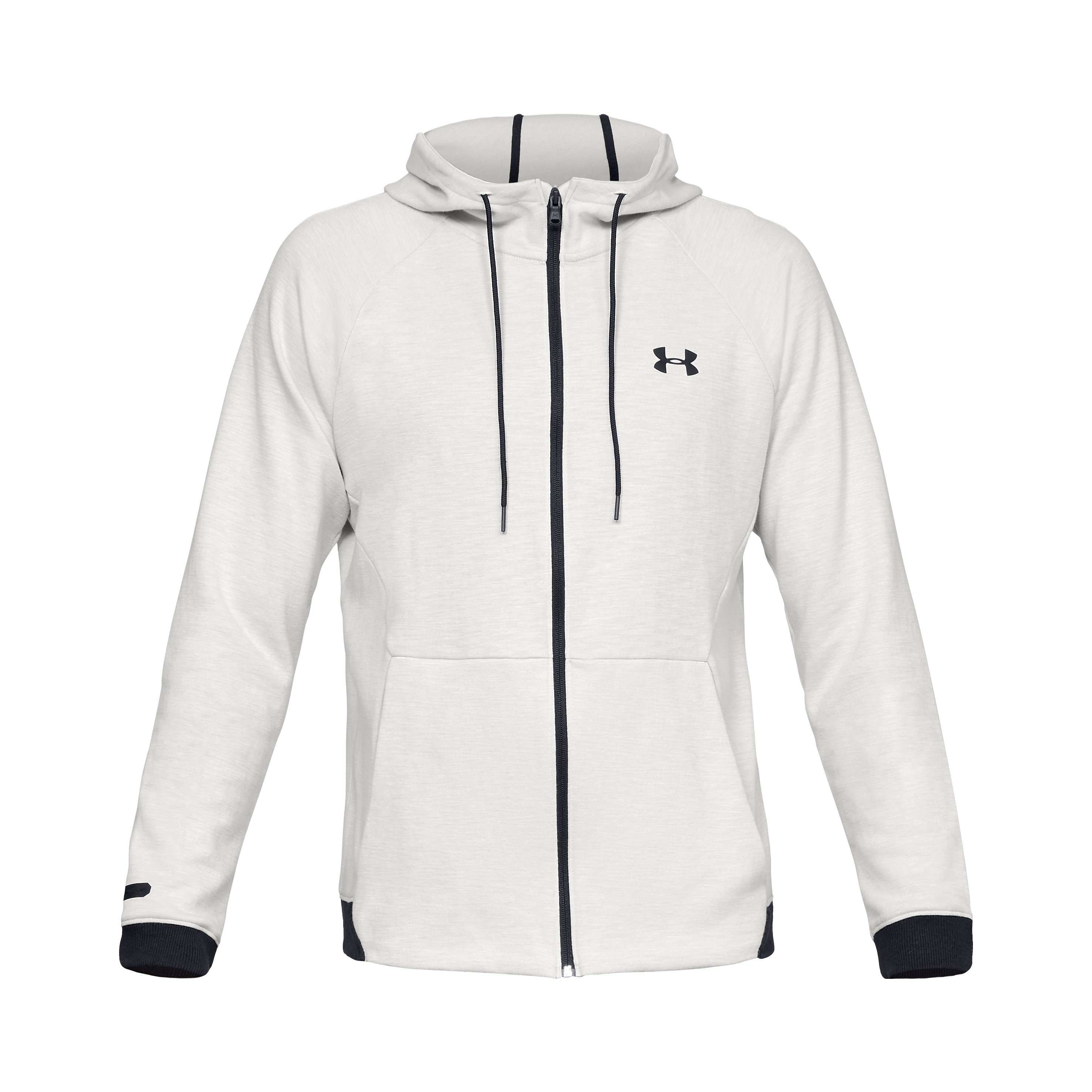 Hanorac pt bărbați Under Armour UNSTOPPABLE 2X KNIT FZ SM Alb photo 1 Hanorac pt bărbați Under Armour UNSTOPPABLE 2X KNIT FZ SM Alb photo 1