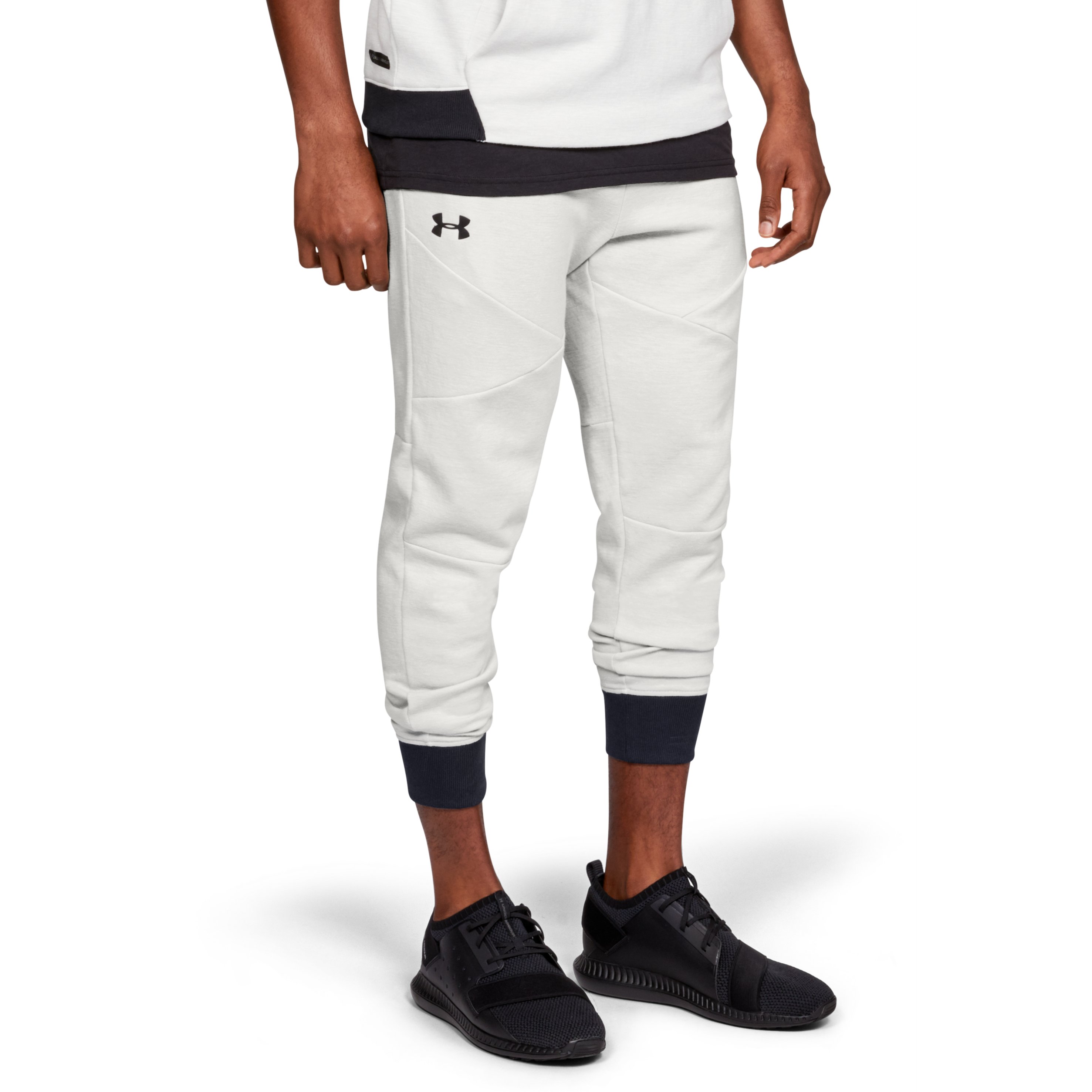 Pantaloni Under Armour UNSTOPPABLE 2X KNIT JOGGER LG Alb Barbati photo 4