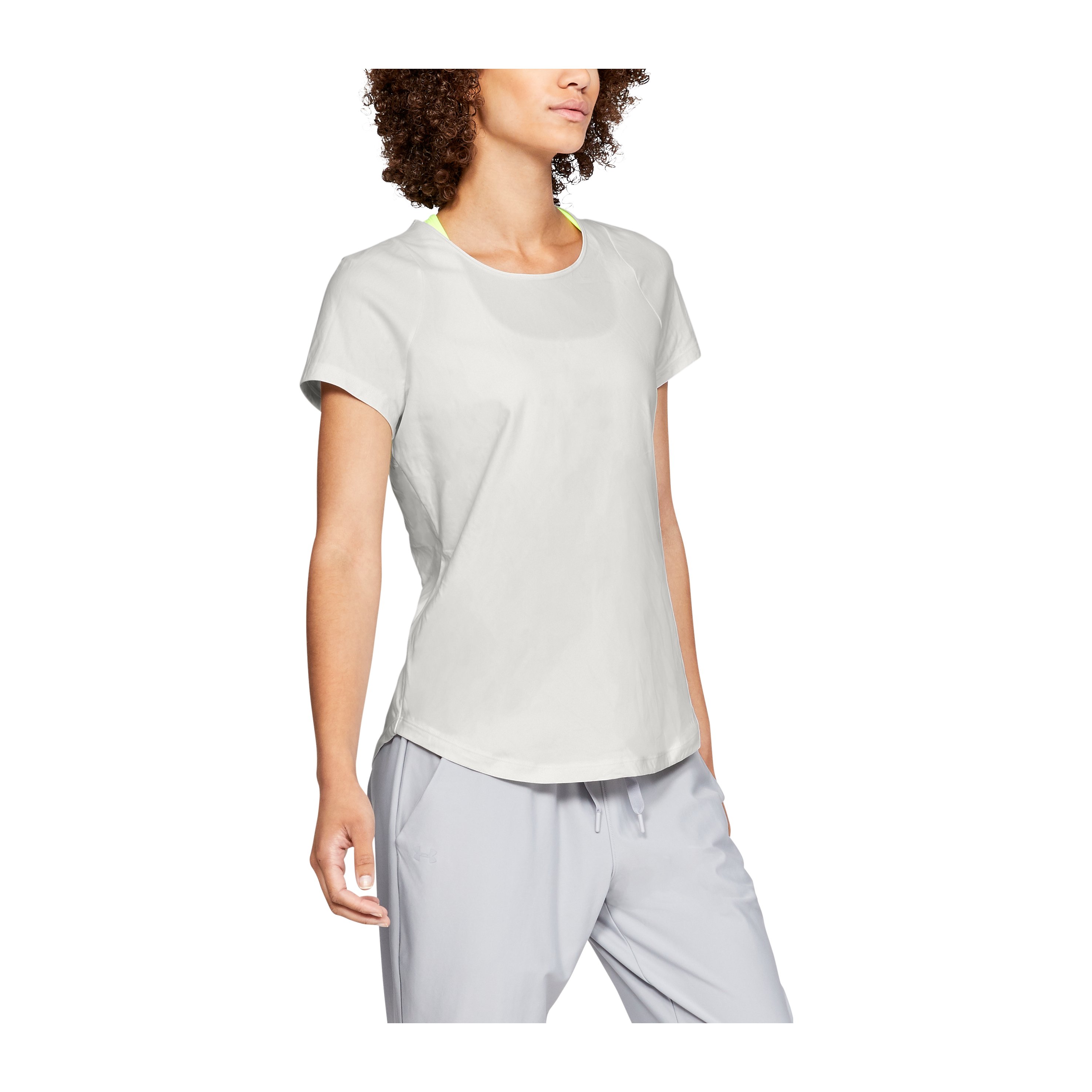 Tricou Under Armour UA Vanish SS / Femei / XS / Alb photo 4