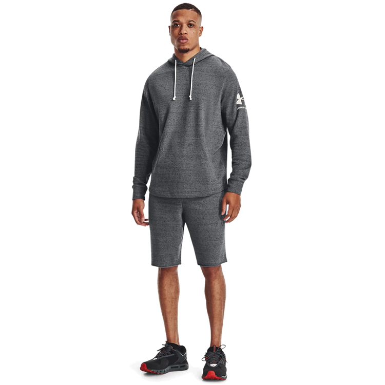 Шорты мужские Under Armour UA RIVAL TERRY SHORT LG Серый photo 2