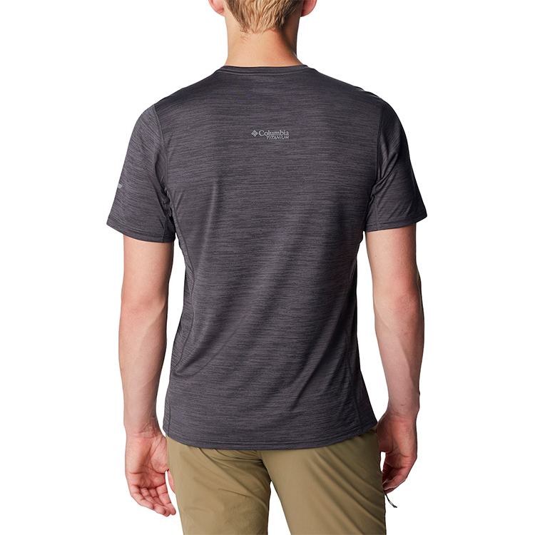 Tricou bărbătesc Columbia M Titan Pass Graphic Tee S Gri photo 3