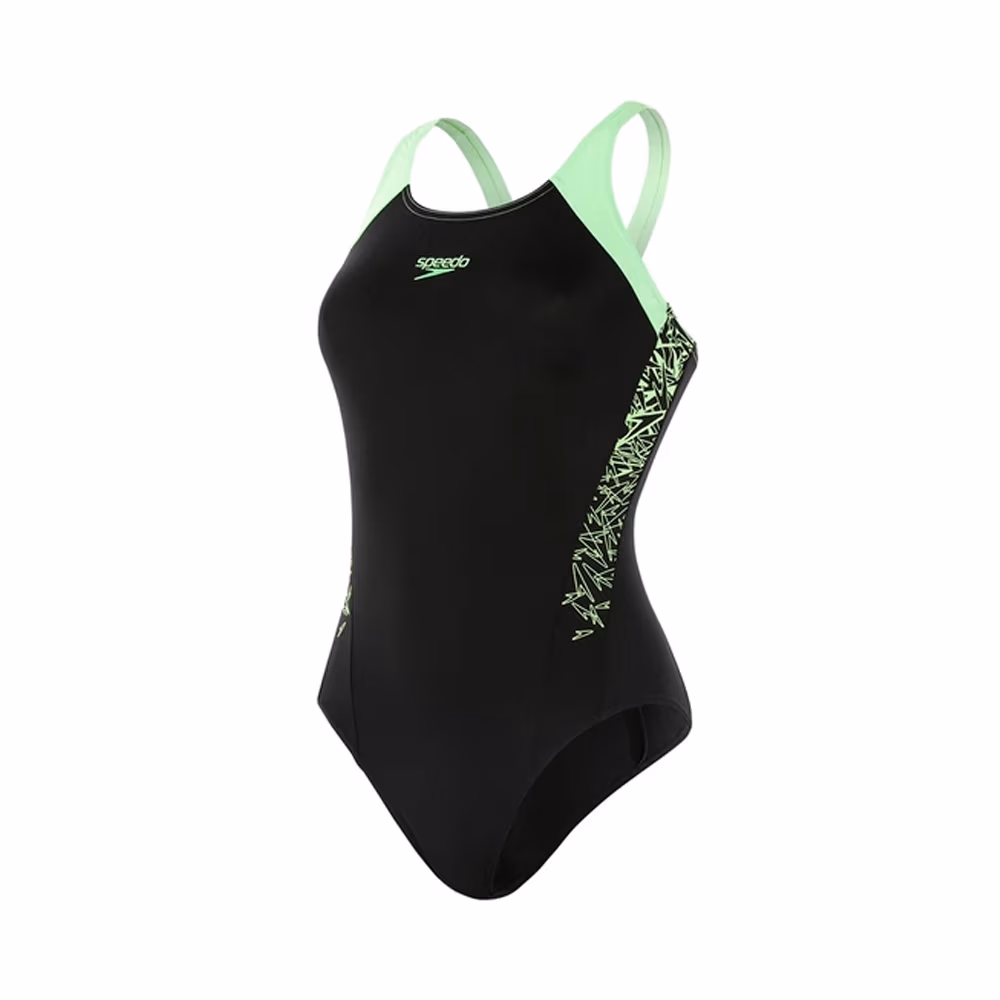  Speedo BOOM SPL MSBK AF BLACK/GREEN